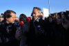 Former coach of the women's national soccer team Jorge Vilda arrives at a court on the outskirts of Madrid, Spain, Monday Feb. 3, 2025 to appear as a witness during the trial of former president of Spain's soccer federation Luis Rubiales for his unsolicited kiss on foreword Jenni Hermoso. (AP Photo/Manu Fernandez)