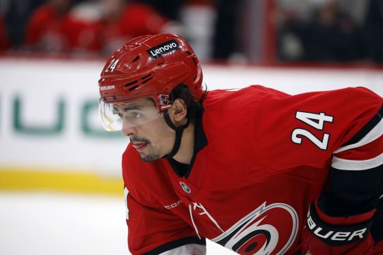 Seth Jarvis will represent Canada at the 4 Nations Face-Off. (Karl DeBlaker / The Associated Press files)