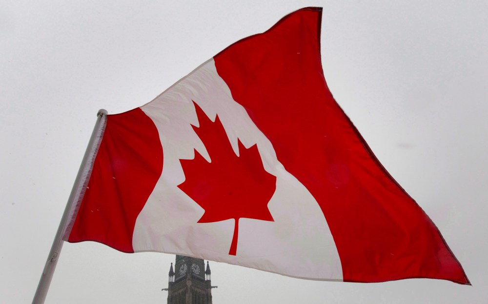 ADRIAN WYLD / THE CANADIAN PRESS FILES
The Canadian flag is celebrating its 60th anniversary.