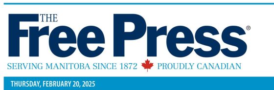 The Free Press's new masthead makes its debut on Thursday's print edition.