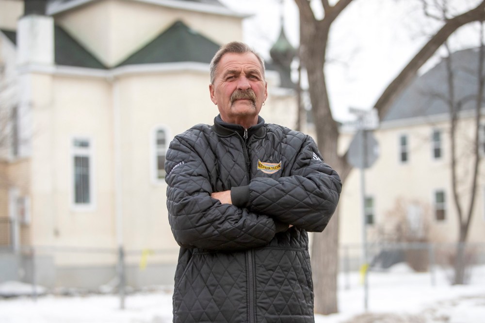 BROOK JONES/FREE PRESS
Darrell Warren, 64, has been the president of the William Whyte Neighbourhood Association for the past eight years.