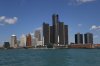 The skyline is seen in Detroit, May 12, 2020. THE CANADIAN PRESS/AP-Paul Sancya