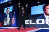 Elon Musk arrives to speak at the Conservative Political Action Conference, CPAC, at the Gaylord National Resort & Convention Center, Thursday, Feb. 20, 2025, in Oxon Hill, Md. (AP Photo/Jose Luis Magana)