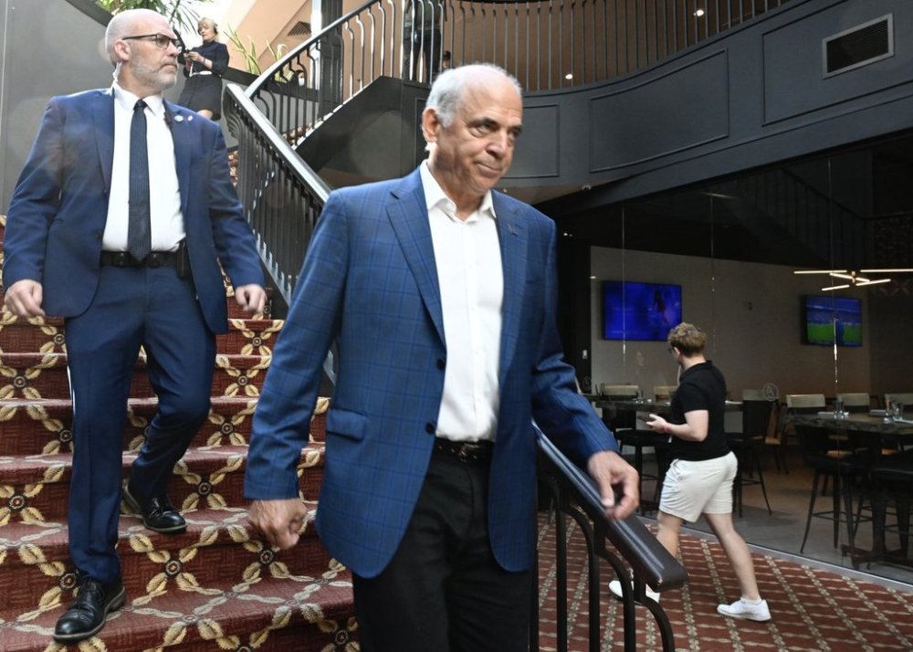The Quebec government has called a byelection in Terrebonne, a riding northeast of Montreal, to replace former minister Pierre Fitzgibbon. Fitzgibbon leaves a news conference before a CAQ caucus meeting in Rimouski, Que., on Wednesday, Sept.4, 2024. THE CANADIAN PRESS/Jacques Boissinot