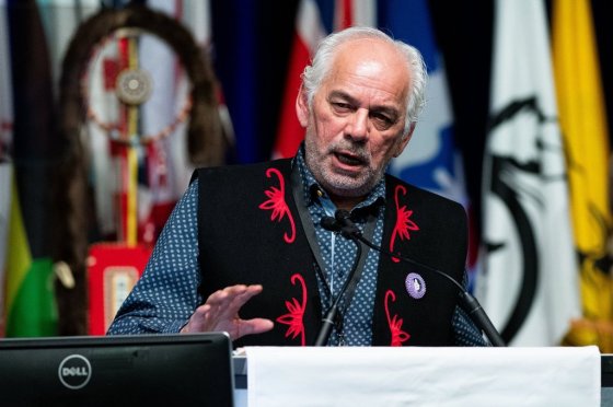 Outgoing Quebec-Labrador Regional Chief Ghislain Picard (Spencer Colby/Canadian Press files)