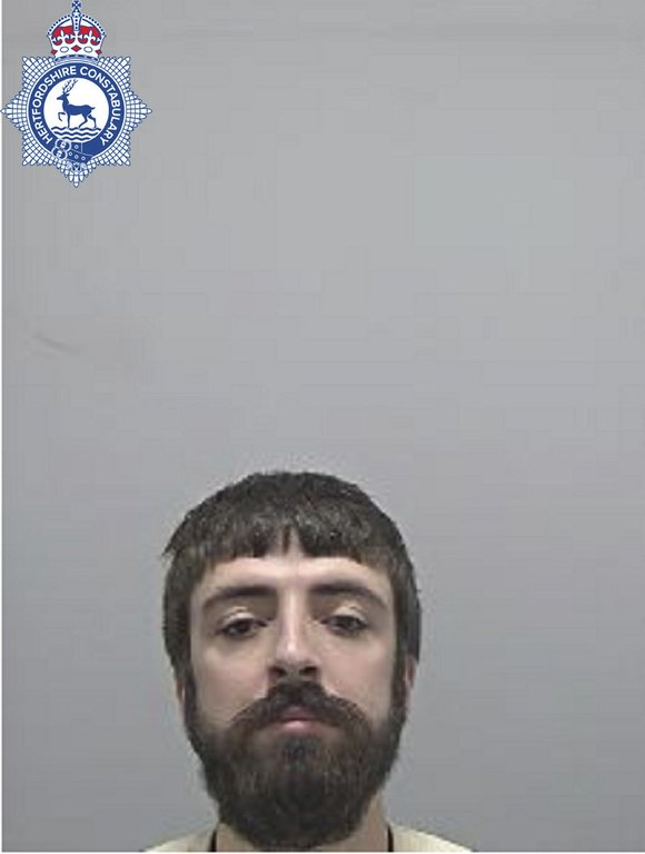 This undated handout photo issued on Wednesday March 6, 2025 by the Hertfordshire Police shows Kyle Clifford who has been found guilty at Cambridge Crown Court of raping his ex-partner Louise Hunt in an attack which saw him murder her and her sister with a crossbow and their mother with a butcher's knife. (Hertfordshire Police via AP)