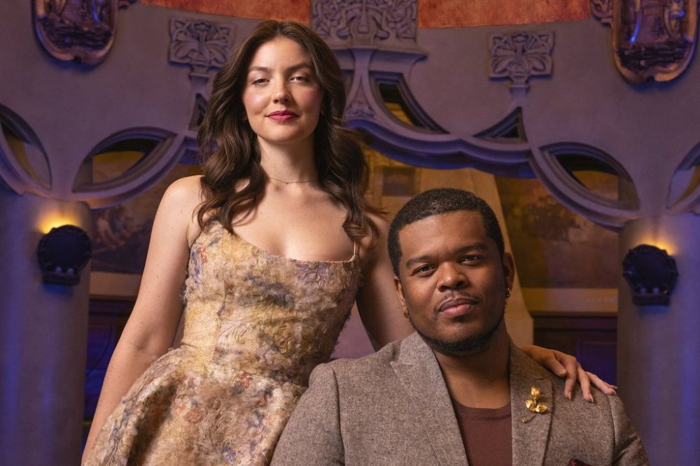 This image released by Disney Theatrical Group shows Kyra Belle Johnson, left, and Fergie L. Philippe who will appear in the first North American tour of musical “Beauty and the Beast.