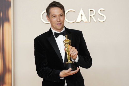 Sean Baker, winner of the award for best film editing for 