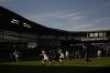 Minnesota United midfielder Joseph Rosales (8), center, controls the ball during the second half of an MLS soccer match against the LA Galaxy, Saturday, March 22, 2025, in St. Paul, Minn. (AP Photo/Abbie Parr)