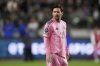 Inter Miami forward Lionel Messi looks on during the second half of an MLS soccer match against Los Angeles FC on Wednesday, April 2, 2025, in Los Angeles. (AP Photo/Mark J. Terrill)