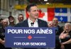 Conservative Leader Pierre Poilievre speaks at a news conference in Montmagny, Que., on Wednesday, March 26, 2025. THE CANADIAN PRESS/Jacques Boissinot