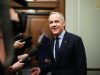 Liberal Leader Mark Carney talks to media in Ottawa on Monday, March 10, 2025. THE CANADIAN PRESS/Sean Kilpatrick