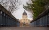 The Saskatchewan Legislative Building can be seen from Trafalgar Overlook in Regina, Thursday, Oct. 24, 2024. THE CANADIAN PRESS/Heywood Yu