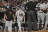 FIL:E - Detroit Tigers starting pitcher Matthew Boyd (48) leaves a baseball game during the first inning against the Texas Rangers in Arlington, Texas, Monday, June 26, 2023. (AP Photo/LM Otero, File)
