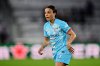 FILE - Chicago Stars forward Mallory Swanson (9) follows the action during an NWSL soccer match against the Orlando Pride, Friday, March 29, 2024, in Orlando, Fla. (AP Photo/Phelan M. Ebenhack, File)