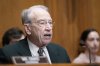 FILE - Sen. Chuck Grassley, R-Iowa, speaks on Capitol Hill in Washington, March 14, 2025. (AP Photo/Ben Curtis, File)