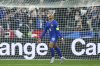 France's Kylian Mbappe reacts after missing a chance to score during the UEFA Nations League quarterfinal second leg soccer match between France and Croatia, at the Stade de France in Saint-Denis, outside Paris, Sunday, March 23, 2025. (AP Photo/Thibault Camus)