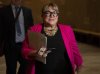 Chief of staff to former Conservative prime minister Stephen Harper, Jenni Byrne makes her way to a Procedure and House Affairs committee meeting Thursday, May 11, 2023 in Ottawa. Byrne is now the national campaign director for the Conservatives, led by Pierre Poilievre. THE CANADIAN PRESS/Adrian Wyld