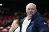 Switzerland coach Glenn Howard is seen at the BKT World Men's Curling Championship in Moose Jaw, Sask., on Sunday, March 30, 2025. THE CANADIAN PRESS/Chris Young