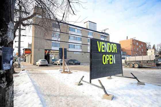 The Sherbrook Inn’s bar and vendor have reopened. The business will soon be called the East Gate Inn. (Ruth Bonneville / Free Press)