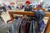 MIKE DEAL / FREE PRESS
Jaswant Mangat looks for some deal’s shortly after the Hudson’s Bay store at the CF Polo Park Shopping Centre opened Monday morning. Shoppers lined up to hunt for any deal’s they can find and to reminisce.
Reporter: Malak Abas
250324 - Monday, March 24, 2025.