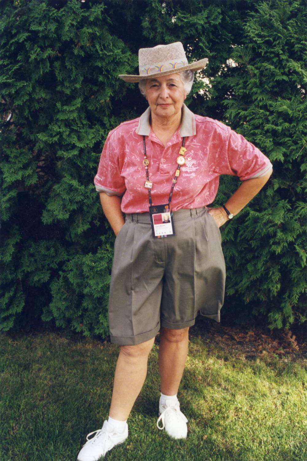 SUPPLIED
Lorraine volunteered at the Pan Am Games.