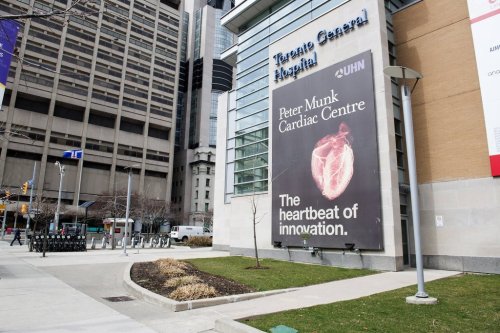 Toronto General Hospital, part of the University Health Network (UHN), is shown in Toronto on April 5, 2018.  THE CANADIAN PRESS/Doug Ives