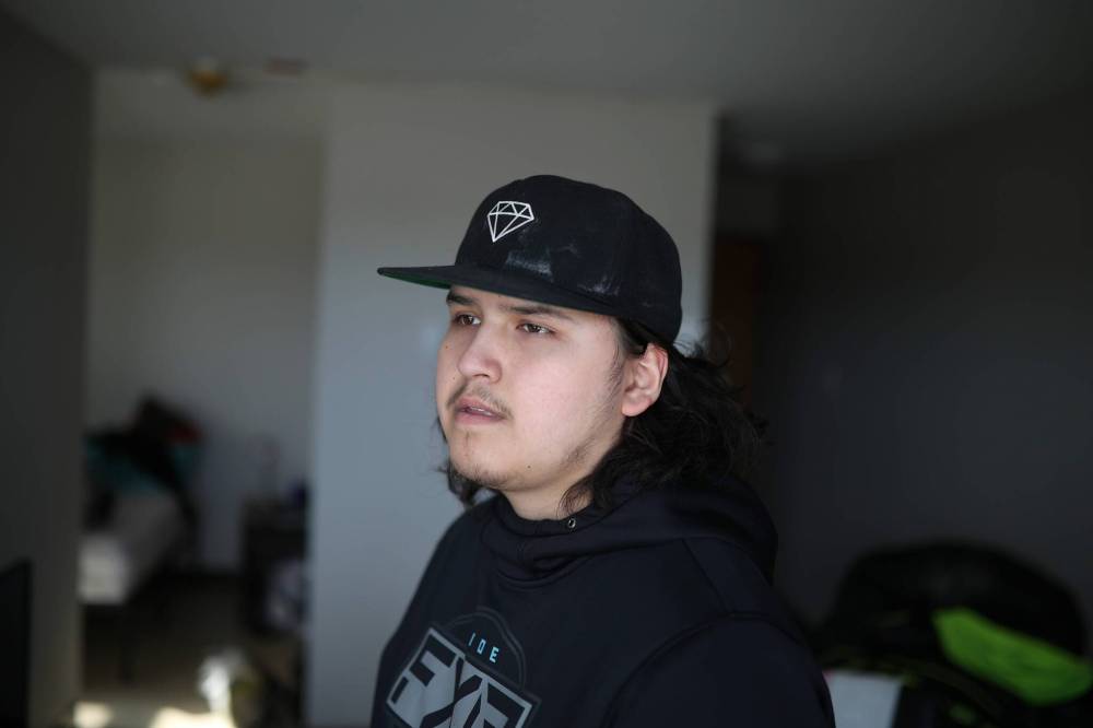 Drake  obtained housing in Parkview Lodge through the Housing Foundations program run by Manitoba Housing. (Tim Smith / The Brandon Sun)