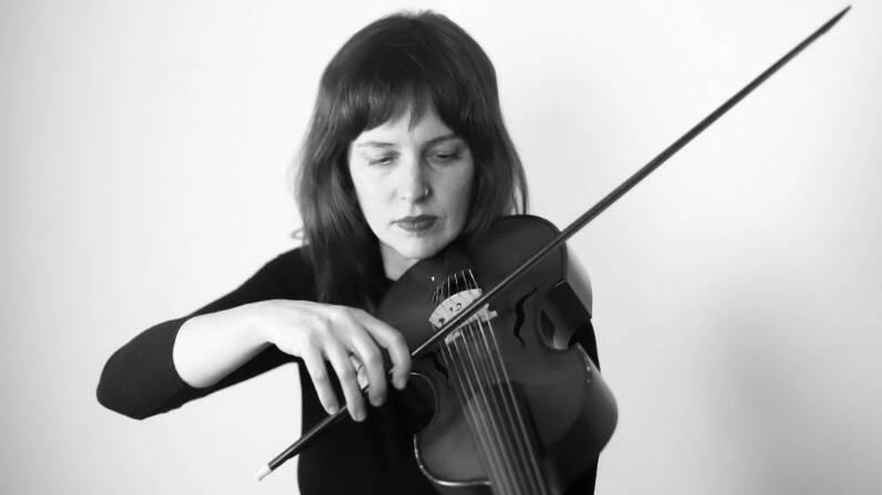 Supplied
Violist Jennifer Thiessen performs in GroundSwell’s North/South concert on Thursday.