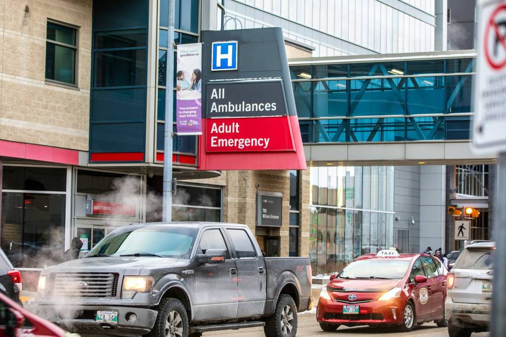The emergency department at the Health Sciences Centre (Mikaela MacKenzie / Free Press files)