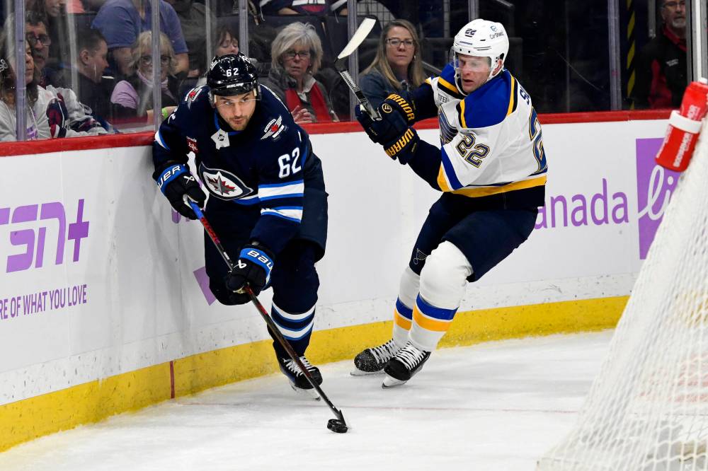 Fred Greenslade / THE CANADIAN PRESS files
The Jets signed Niederreiter to a three-year contract extension in December of 2023.