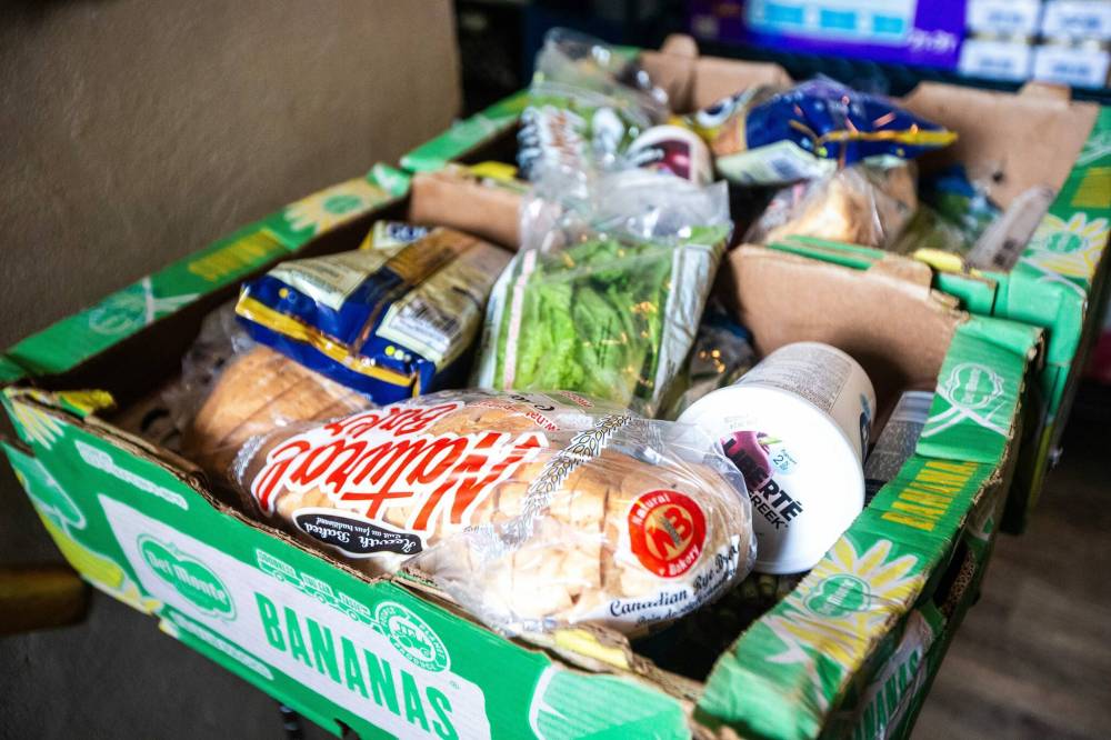 MIKAELA MACKENZIE / FREE PRESS
As the tariff war grows, remember food banks and others in need.