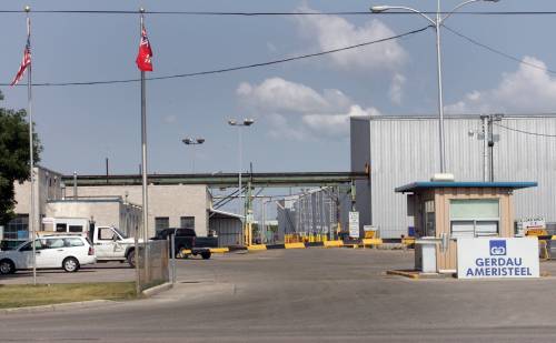 KEN GIGLIOTTI / FREE PRESS FILES
                                Selkirk&rsquo;s Gerdau Ameristeel rolling mill. Questions about the provincial government&rsquo;s plans to support Manitoba workers in the steel industry and connected businesses in the face of U.S. tariffs are urgently needed says MLA Rick Perchotte.