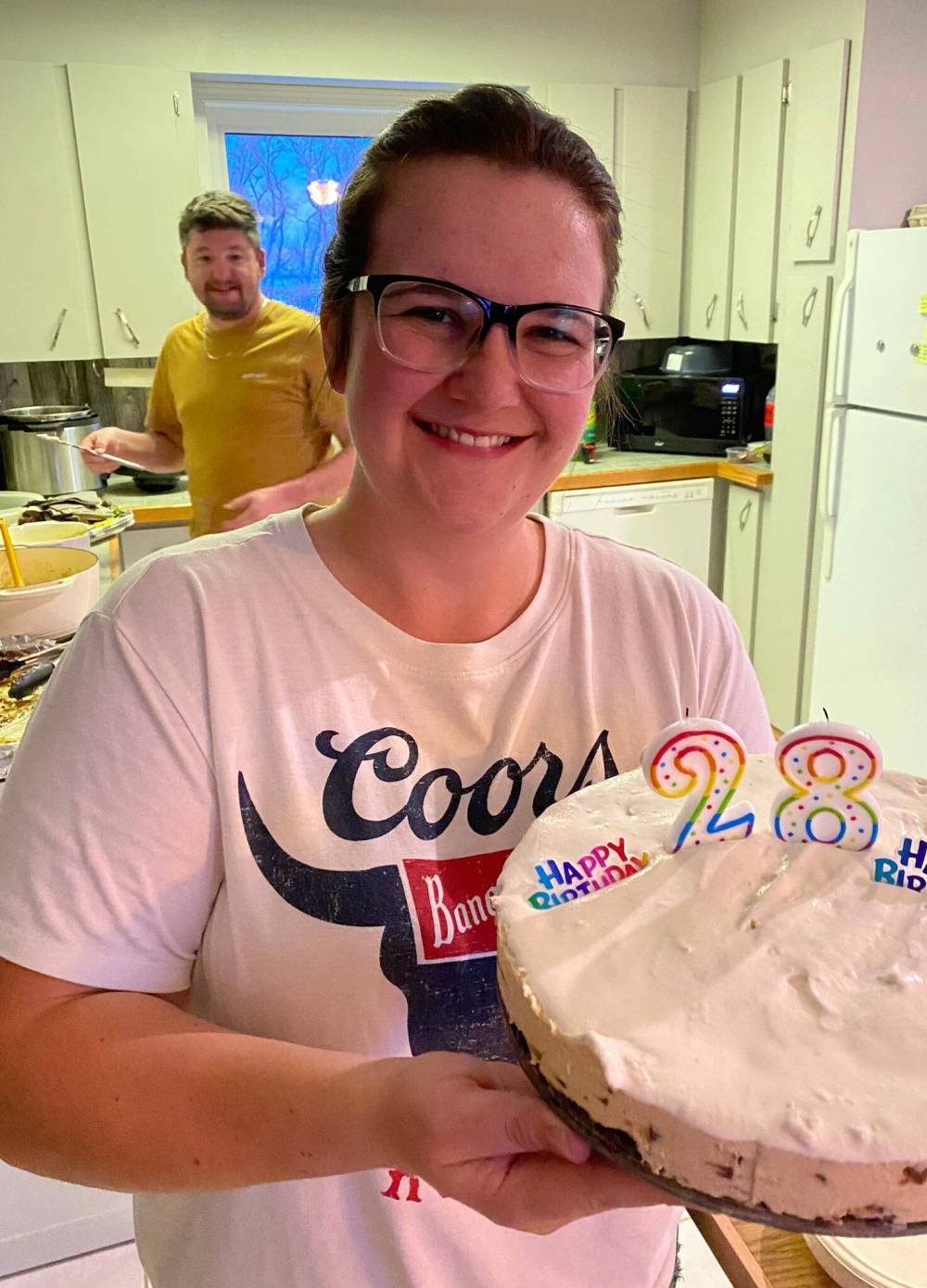 SUPPLIED
Kellie Verwey, 28, was killed in a collision on Highway 26 on the morning of January 15, 2025. The man pictured with Verwey is her fiancé Travis Lundy. The pair were supposed to be married in June.