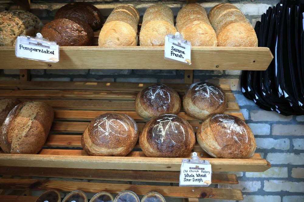 Local artisan breads at Main Bread & Butter (Ruth Bonneville / Free Press)