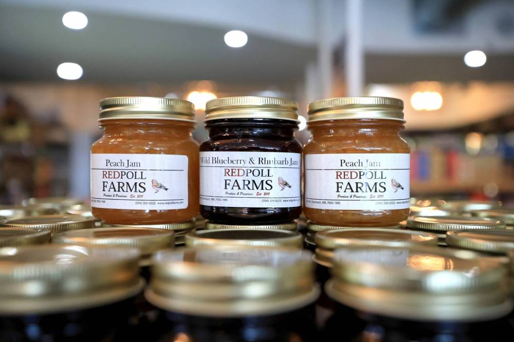 Local jams on display at Main Bread and Butter (Ruth Bonneville / Free Press)