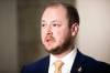 MIKAELA MACKENZIE / FREE PRESS FILES
                                Spruce Woods MLA Grant Jackson: “Is (Education Minister Tracy Schmidt) content with property owners and people who are struggling to pay their mortgage paying more to keep this government afloat?”