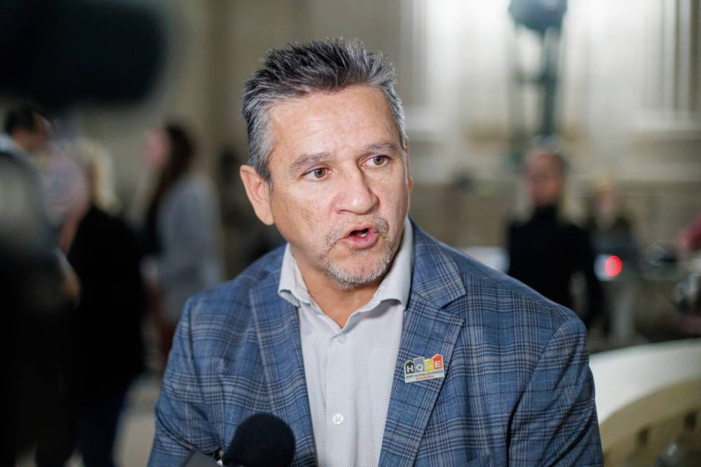 MIKE DEAL / FREE PRESS FILES
Jason Whitford, president and CEO of End Homelessness Winnipeg