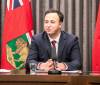 MIKAELA MACKENZIE / FREE PRESS FILES
                                Manitoba Finance Minister Adrien Sala says that while flexibility to work from home remains, ‘the vast majority’ of government workers are working in the office.