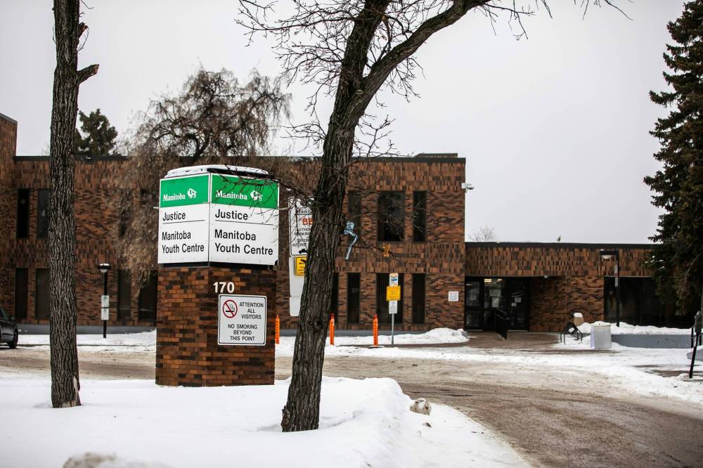 MIKAELA MACKENZIE / FREE PRESS FILES
The provincial justice department launched a probe into the Manitoba Youth Centre in Winnipeg late last year.