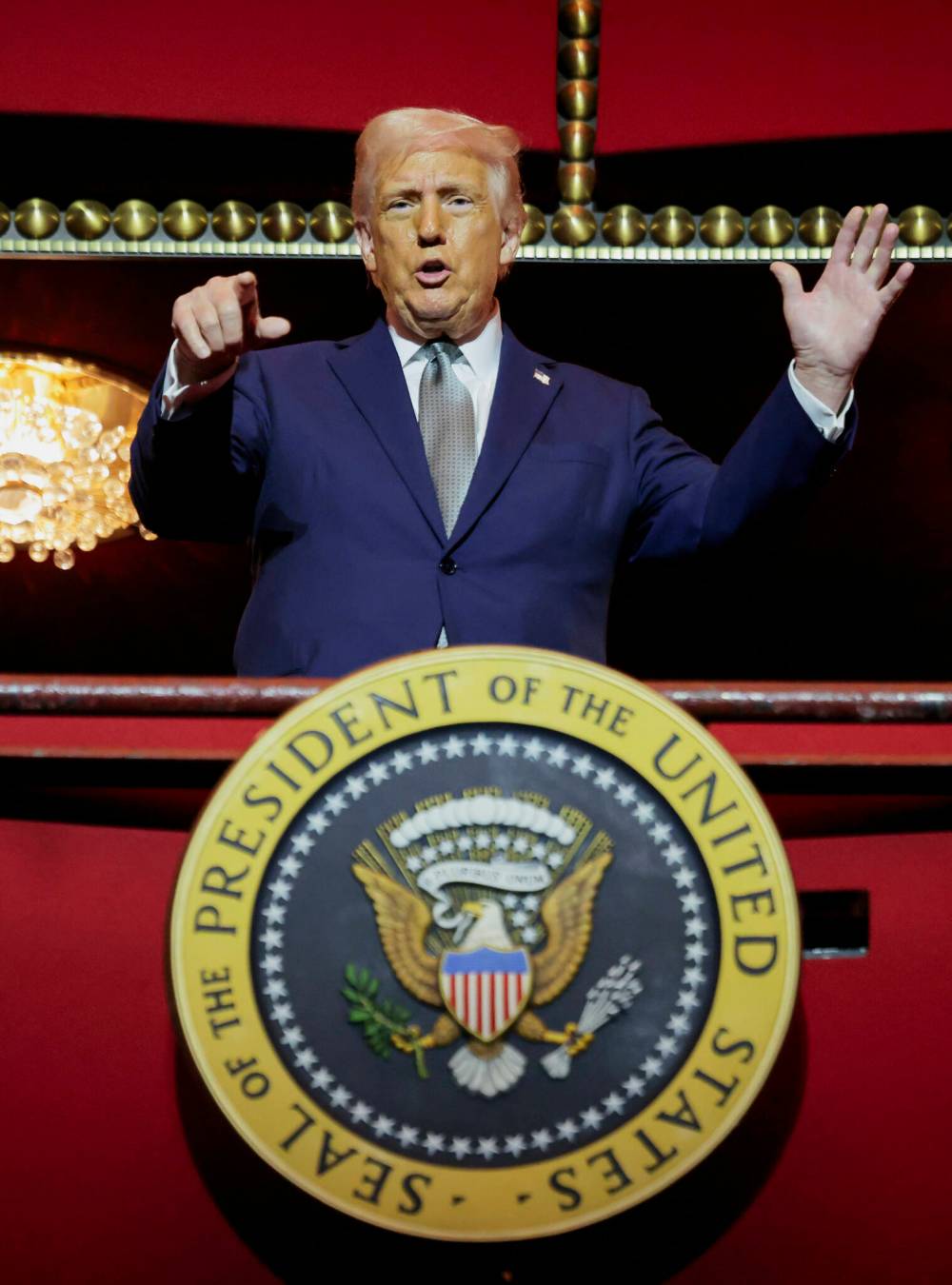 Pool via AP
U.S. President Donald Trump
