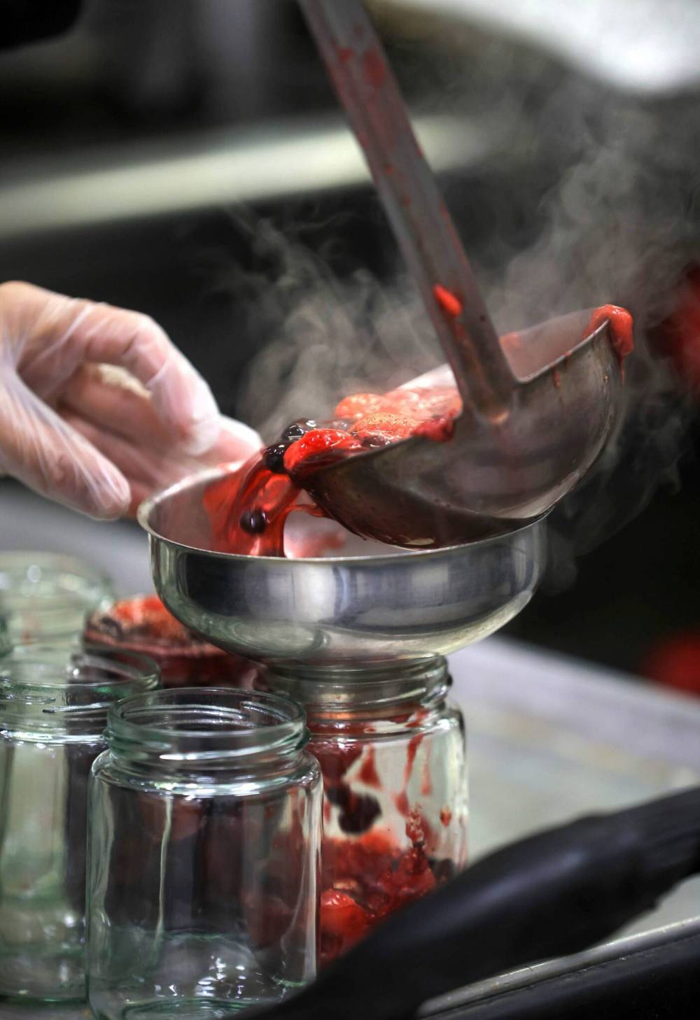Ruth Bonneville / Free Press
Jam is made from scratch for the popular breakfast menu.