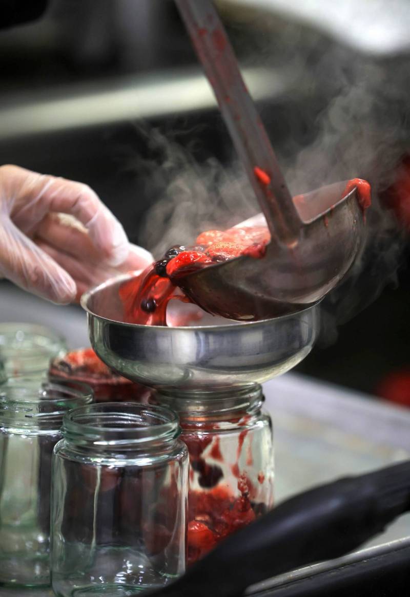 Ruth Bonneville / Free Press
Jam is made from scratch for the popular breakfast menu.