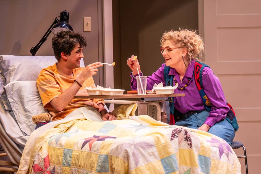 DAHLIA KATZ PHOTO
Noah Beemer (lef), as Andre, and Sharon Bajer, as Marjorie, deliver impressive performances.