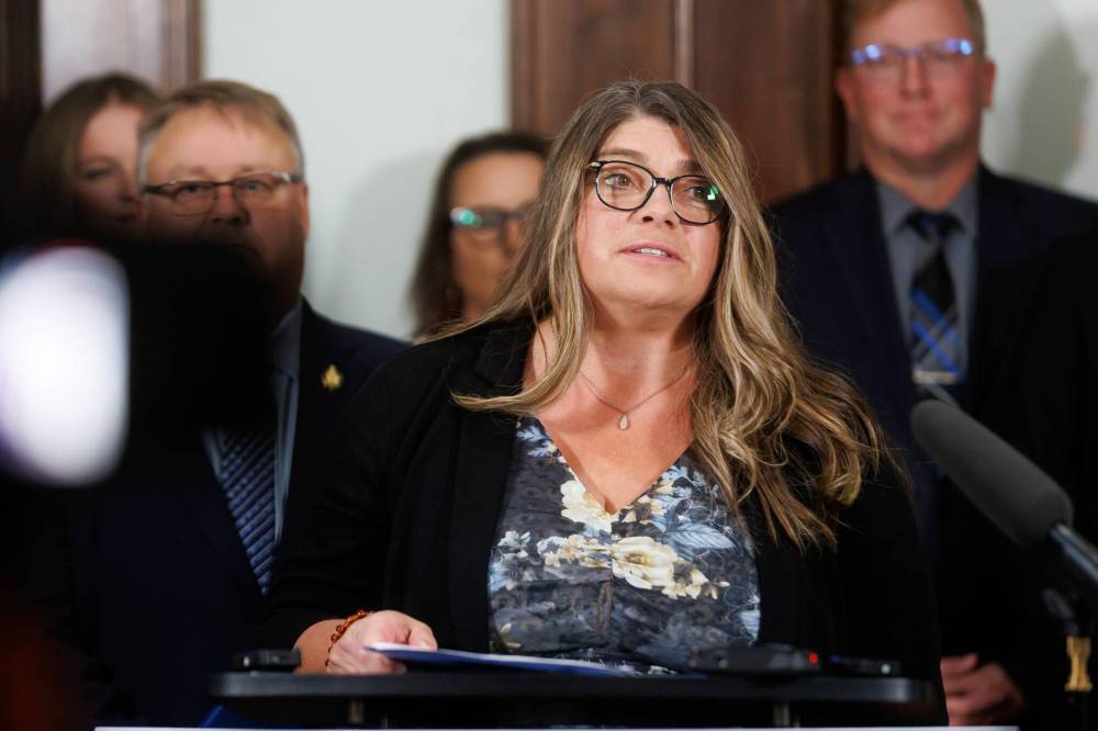 MIKE DEAL / FREE PRESS FILES
Carrie Hiebert, the Tory MLA for Morden-Winkler, says Manitoba doesn’t do enough in terms of flagging and treating people with gambling problems.