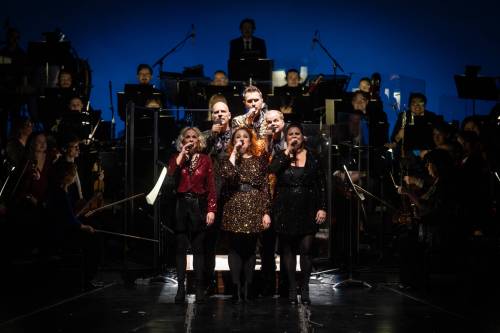 Matt Duboff photo
                                Finnish vocal group Rajaton brings the music of Queen to life at the concert hall Friday.