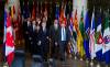 SEAN KILPATRICK / THE CANADIAN PRESS
                                Premier Wab Kinew (second from right) and Canada’s other provincial and territorial leaders met with Prime Minister Mark Carney (front left) in Ottawa to discuss trade issues.