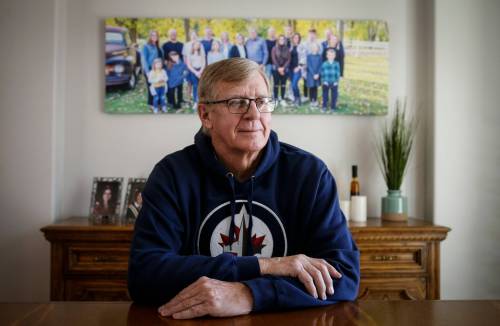 JOHN WOODS / FREE PRESS
                                John Funk has been waiting nearly three months for heart surgery.