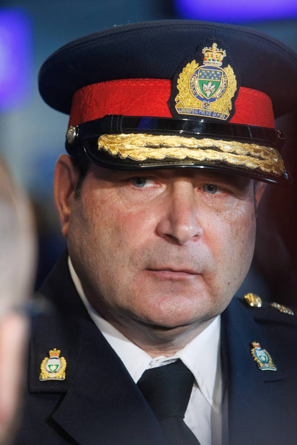MIKE DEAL / FREE PRESS
Winnipeg Police Service Chief of Police Gene Bowers.