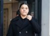 FILE - Chelsea and Australia football striker Sam Kerr leaves a court after a hearing in London, on Feb. 6, 2025. (AP Photo/Alberto Pezzali, File)